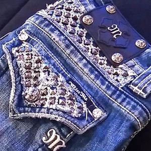 Beautiful pair of Miss Me Bermuda's